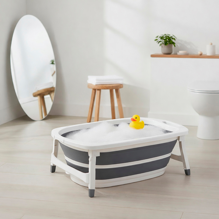 Foldbart badekar til børn 72 x 52 x 21,5 cm - REN